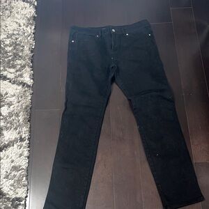 Reflex size 1X Black Denim Jeans